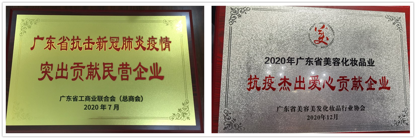 2020年廣東省抗擊新冠肺炎疫情突出貢獻(xiàn)民營企業(yè)牌匾-廣東省工商業(yè)聯(lián)合會_副本.jpg